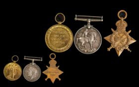 Three Great War Medals, awarded to 2nd Lte J M Silclair - SCO-REF.