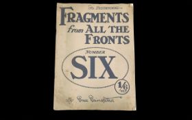 Fragments From All the Fronts - illustrated magazine by Bruce Bairnsfather, with many fine