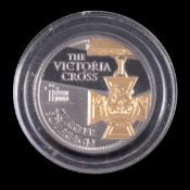 Hattons of London -a Gold Gallantry Quarter Sovereign Coin.