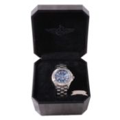 Breitling - a gentleman's Superocean Steelfish ltd ed stainless steel automatic bracelet wristwatch.
