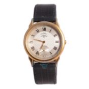 Rotary - a gentleman's vintage gold-plated quartz wristwatch, and Parker writing equipment.