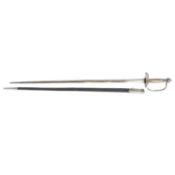 18th Century smallsword, 4th North British Militia,