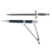 German Luftwaffe Borddolch dagger,