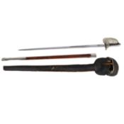 Victorian Queens Edinburgh Rifles sword, 1827 pattern,