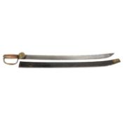 18th Century hanger sword,