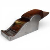 A Preston chariot plane with steel body, fitted with a 1 1/8” iron, stamped ‘E. Preston, etc.’ to