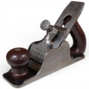 A Spiers Plane-O-Ayr smoothing plane, lever cap cast with Spiers, Plane-O-Ayr, Ayr, and fitted