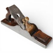A Spiers dovetailed jack plane, stamped; Spiers Ayr to the lever cap, and fitted with an Earnshaw