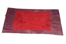 A late 19th / early 20th century Kashmiri shawl, designed with bordered sides and wide decorative