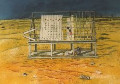 Joan Willraum (?), ‘Weathering Tests, Dungeness’, signed and dated ‘84, limited edition 11/50,