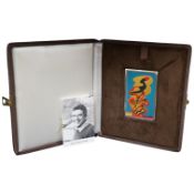 Salvatore Fiume (Italian 1915/1997) a limited edition enamelled silver ingot, cased with