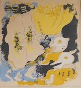 Carlos Merida (Guatemalan, 1891-1985), lithograph from ‘Estampas Del Popol Vuh’, signed in the