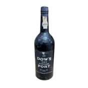 A bottle of Dow’s 1966 vintage port