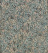 An early to mid 19th century Persian finely needleworked framed panel. worked with mixed finely spun