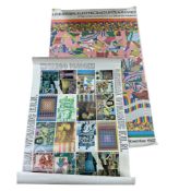 Eduardo Paolozzi, two Alecto Gallery exhibition posters, circa 1970, larger 90 x 56cm.