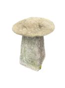 A staddle stone, height 66cm