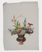 Chinese Export School (Guangzhou (Canton), c.1820-1840)Flowers and foliagewatercolour with