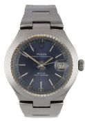 A gentleman's 1970's stainless steel Tudor Prince Oysterdate rotor self-winding wrist watch, with