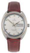 A gentleman's circa 1970's stainless steel Omega Automatic Seamaster Cosmic wrist watch, the