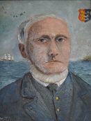 W. J. Post, portrait of ‘John Shepherd, Master Mariner, Essex, 1900, grandfather of W. J. Post’,
