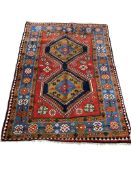 A Persian Yalameh rug, 157 x 109cm