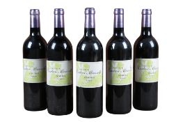 2001 Chateau Certan Marzelle, Pomerol. (5)Provenance: From the estate of the well regarded Lewes