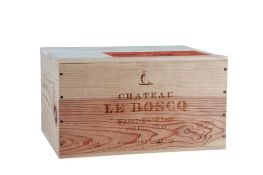 2015 Chateau Le Boscq, Saint-Estephe, cased. (6)Provenance: From the estate of the well regarded