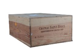 2001 Chateau Saint-Brice, Saint-Emilion Grand Cru, Bordeaux, cased. (12) Provenance: From the estate