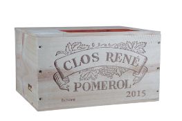 2015 Clos René, Pomerol. (6)Provenance: From the estate of the well regarded Lewes collector,