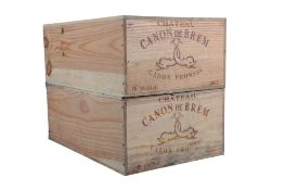 2000 Chateau Canon de Brem, cased. (24)From the estate of the well regarded Lewes collector, Brian