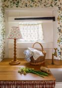 Tess + Alfred Newall: A pair of Bobbin Lamp Bases with Paper Lampshades