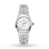 The Watches of Switzerland: TAG Heuer Link Quartz Date Mother Of Pearl 32mm Ladies Watch