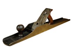 A Stanley Bedrock No.608 Jointer Plane, fitted with a Record iron