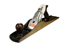 A Stanley Bailey No.6 jointing plane, with original swing label