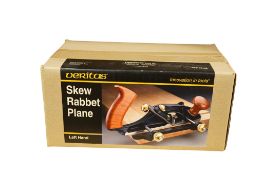 A boxed Veritas Skew Rabbet Plane (Left Hand), in unopened, as new condition