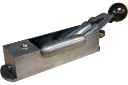 A Stanley No.9 cabinet maker’s block plane (piano maker’s plane), with adjustable throat, rosewood