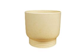 Keith Murray for Wedgwood, an unusual footed jardiniere, stamped to the base, 16cm high