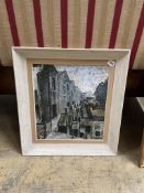 Contemporary School, industrial townscape, unsigned, ex. Stacy-Marks, 41 x 36cm