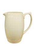 Keith Murray for Wedgwood, a moonstone lemonade jug, height 20cm.