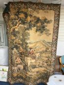 An Abusson-style machine tapestry wall-hanging.