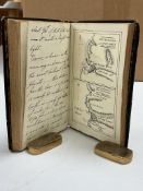 Manuscript Naval Diary. 1843-1845. Written by unnamed nephew of Commodore Daniel Pring (1788 - 1846)