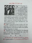[Saint Dominic's Press]. Gill, Eric. Lectiones Ad Matutinum (1925). collection of original unfolded