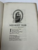 [Saint Dominic's Press]. Gill, Eric. Collection of loose sheets. Et Augustus Decreto... single sheet