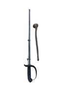 A Scots Guard officer’s full dress levee sword by Wilkinson, number 21182, etched with owners