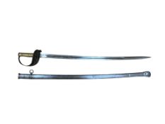 A Brazilian calvary swordA Brazilian cavalry troopers sword regulation hilt with detailed national