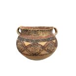 A Chinese Neolithic pottery jar, Majiayao culture, Machang phase, circa 2300–2000 BC, height 16cm,