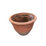 A large terracotta pot, diameter 60cm, height 46cm