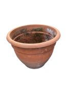A large terracotta pot, diameter 60cm, height 46cm
