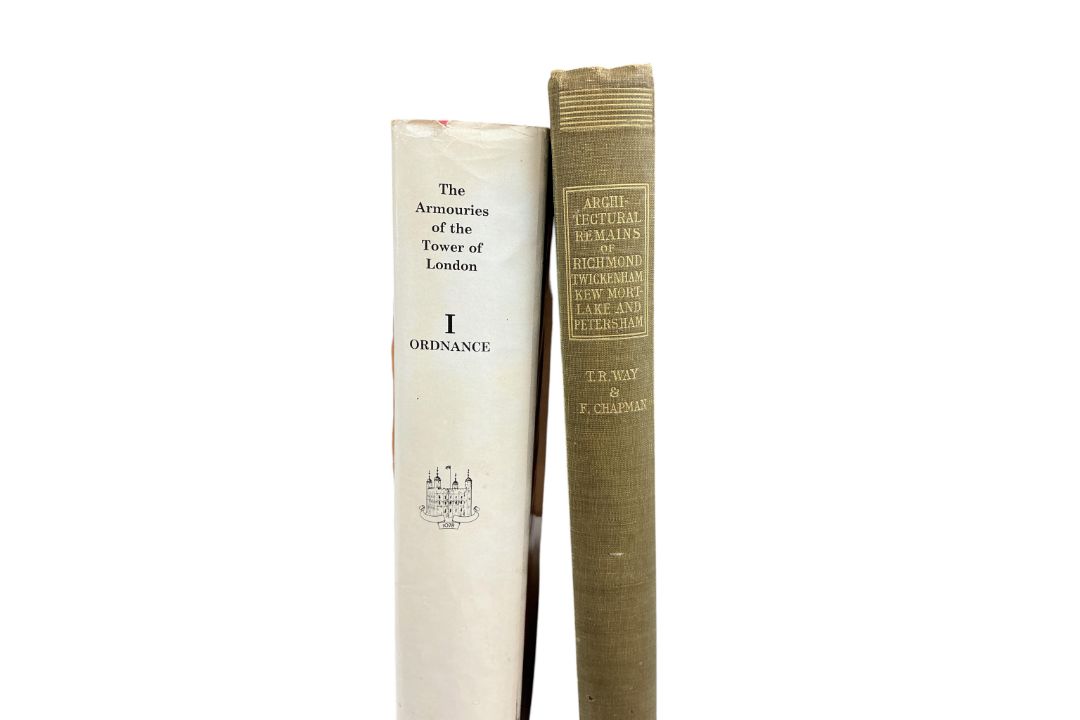 ° ° Blackmore, H.L. - Armouries of the Tower of London. (vol) 1: Ordnance coloured frontis., num - Image 2 of 2