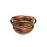 A Chinese Neolithic pottery jar, Machang type, Yangshao culture, circa 2000 BC, height 10cm,